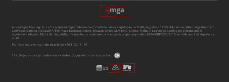 leovegas mga licença